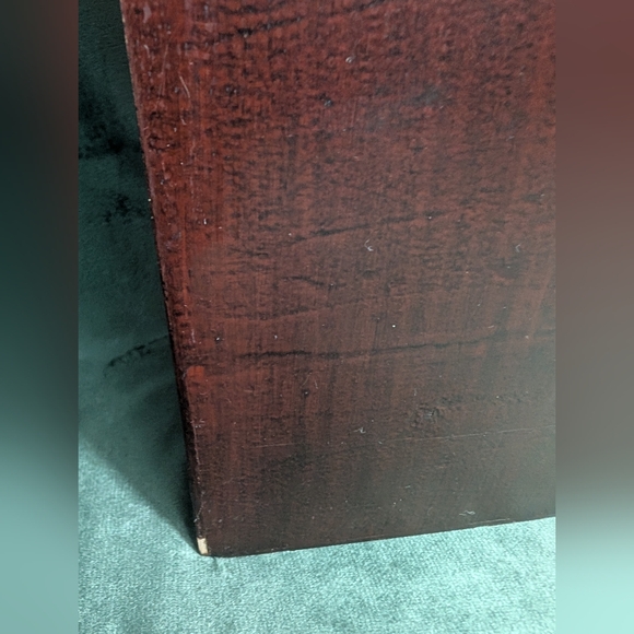 Vintage Wood Faux Book Wine Bottle Liquor Box Holder Cabinet Holds 1 Bottle - Picture 6 of 16